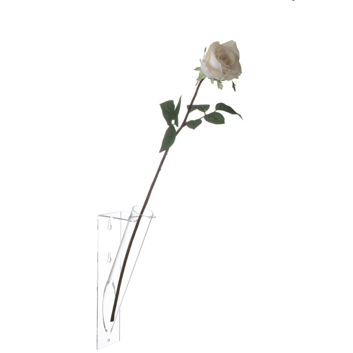 J-Line vase Fleurs Tube Acryl - plastique - small - 9.5 cm de hauteur
