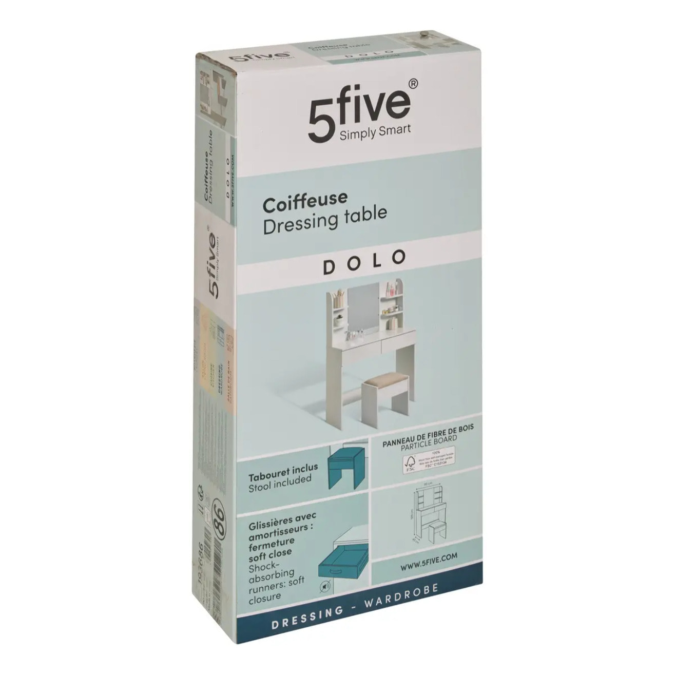 Coiffeuse Dolo blanc