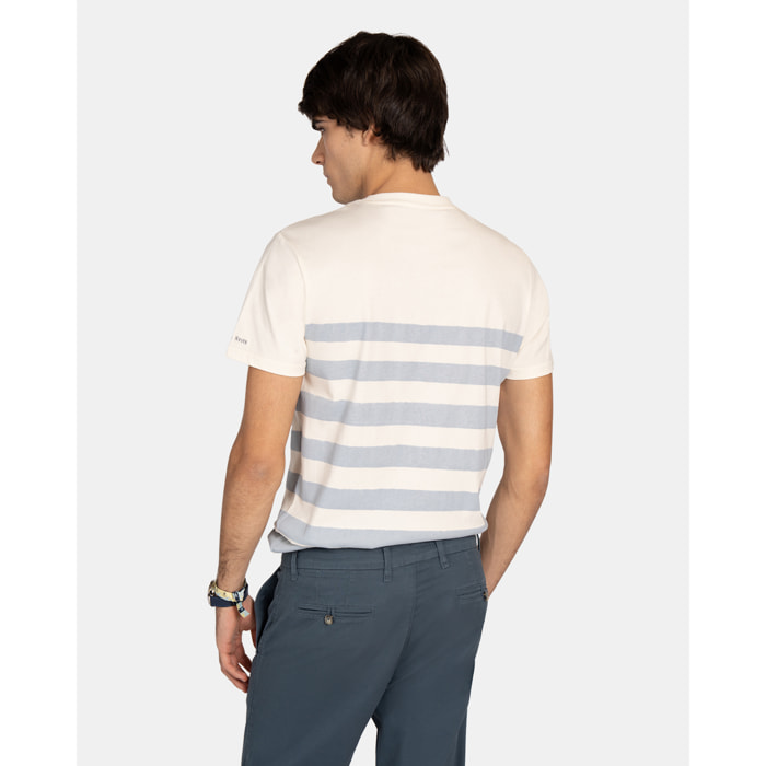 CAMISETA STRIPE POCKET