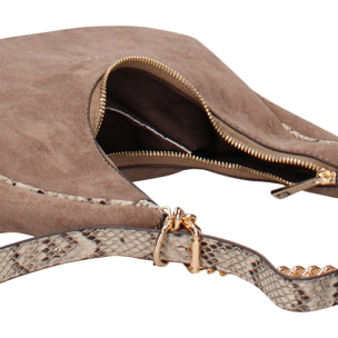 Borsa a spalla da donna - Modello Arcana Plus - Pelle vegana PU - 29.0 x 25.0 x 8.0 cm