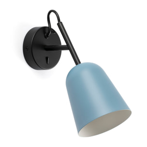 STUDIO Lampe applique bleu