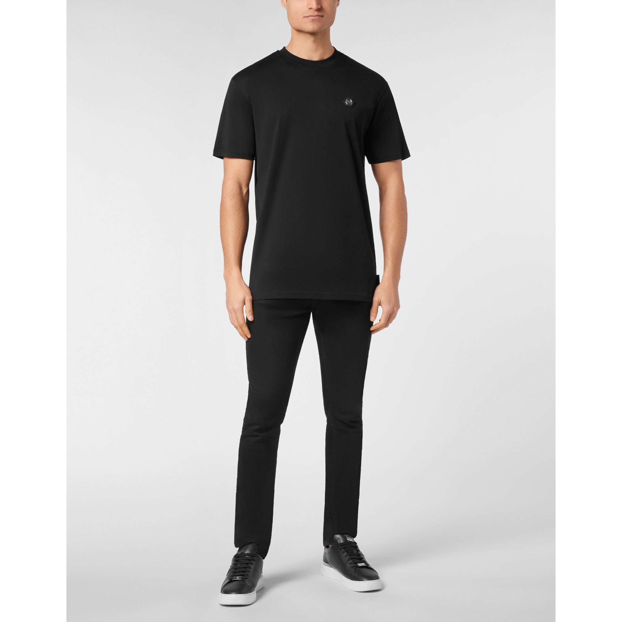 PHILIPP PLEIN T-Shirt Round Neck GOTHIC PLEIN