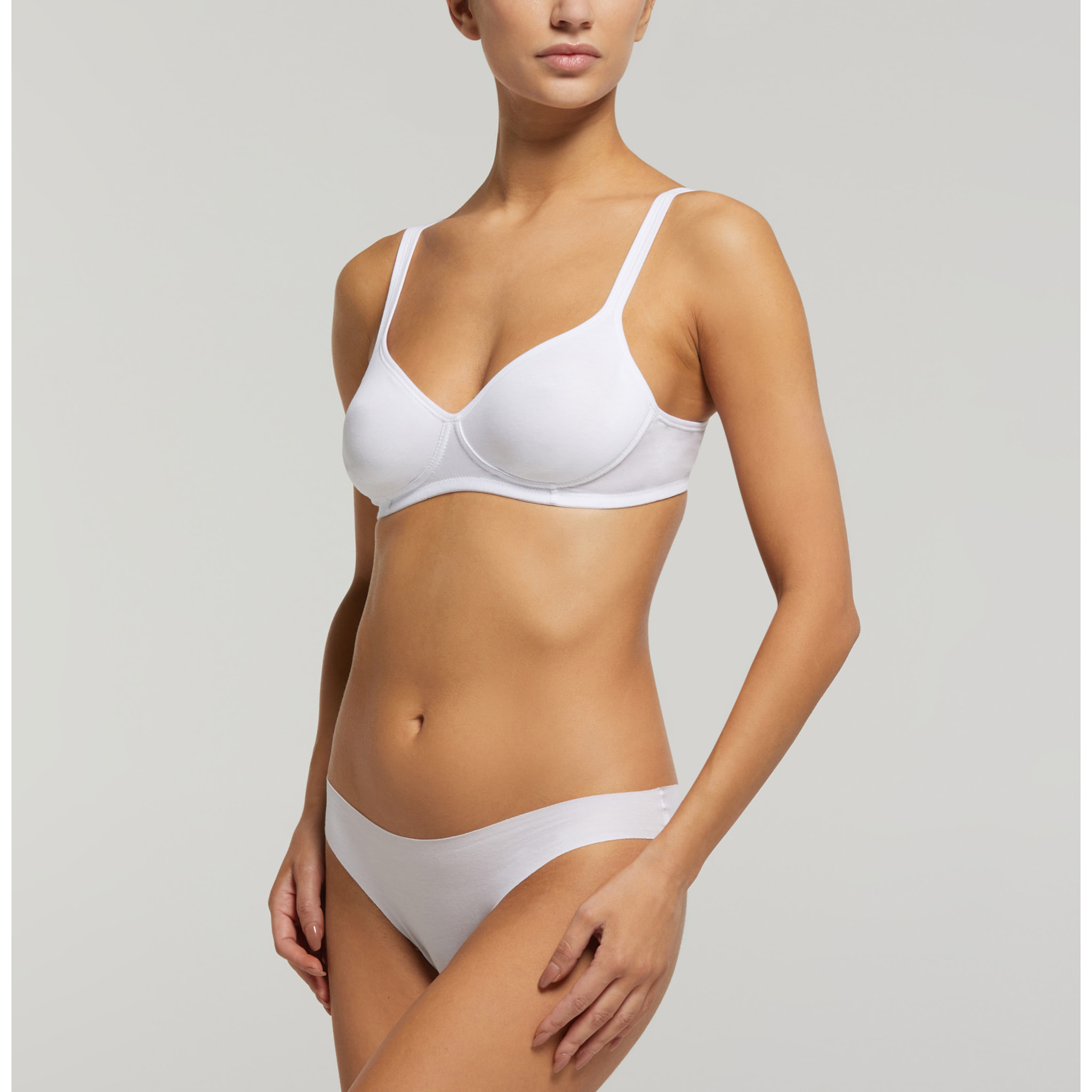 Reggiseno cotone lunetta