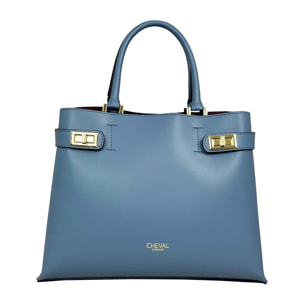 Bolso de mano Cheval Firenze Shedir Cielo Azul