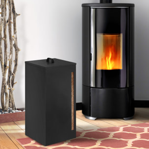 Réservoir à granules et pellets noir 30kg