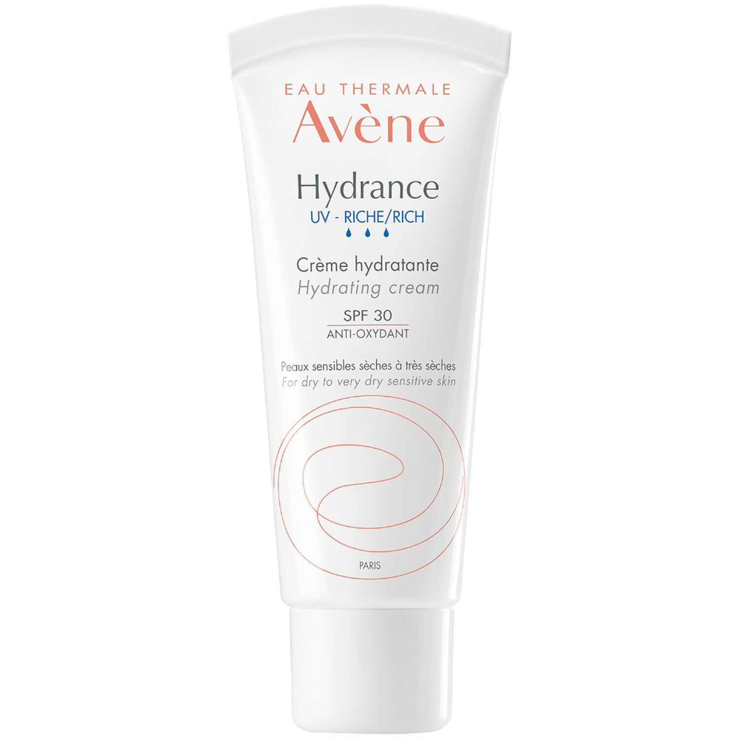 Hydrance UV Riche - Crème Hydratante SPF30 - Peaux Sensibles Sèches 40 ml