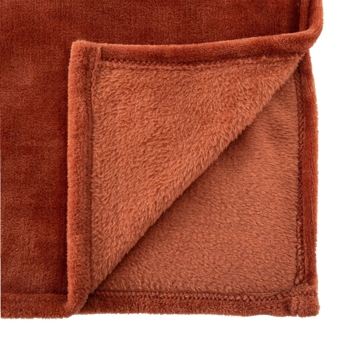 Plaid "Ollis" 130x180cm Terracotta