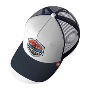 Gorra Trucker Born to Paddle Blanco The Indian Face para hombre y mujer