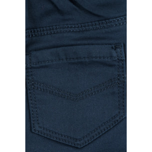 Pantaloni Basic Blu Navy Per Bambini