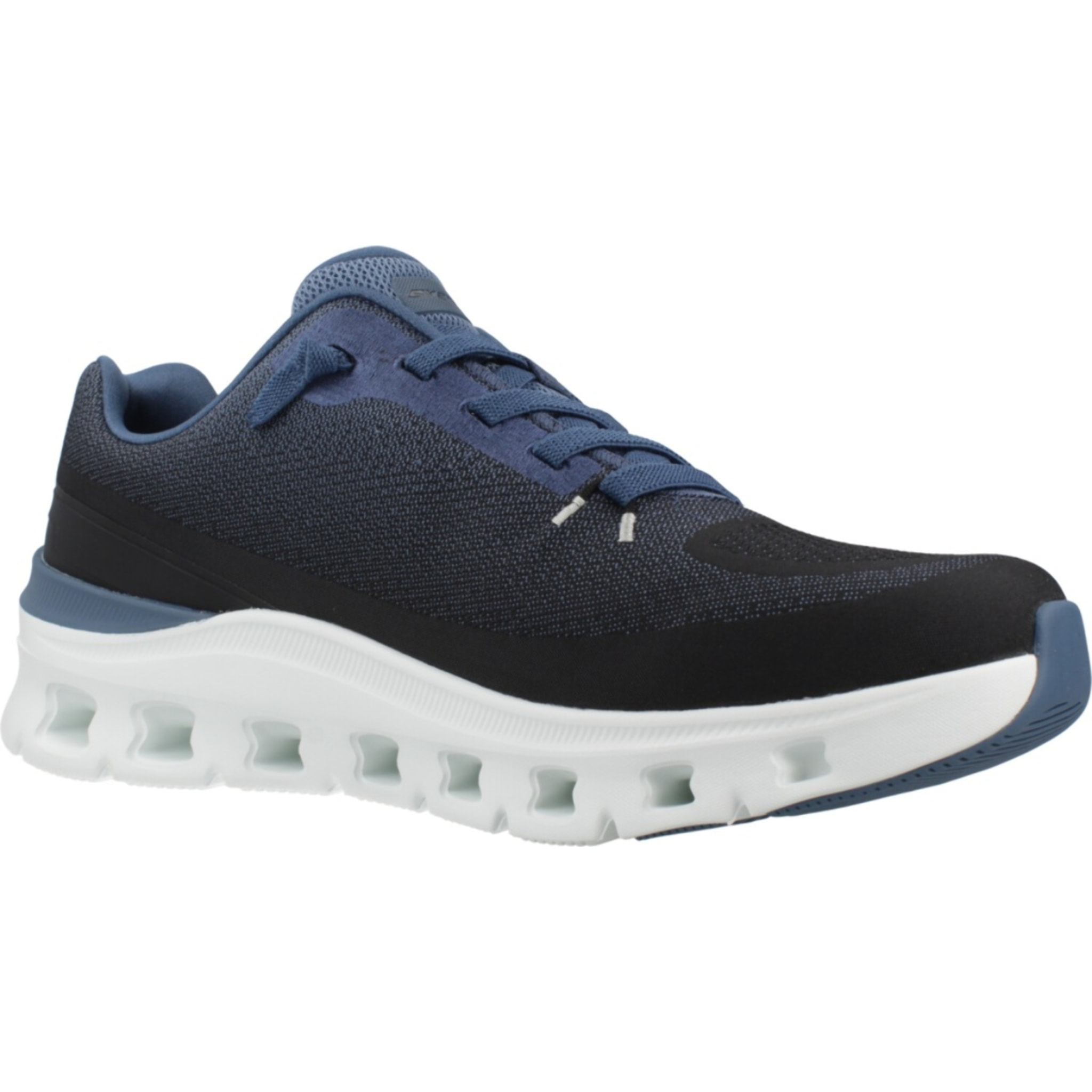 Sneakers De  Hombre Glide Step Pro Waverra Negro