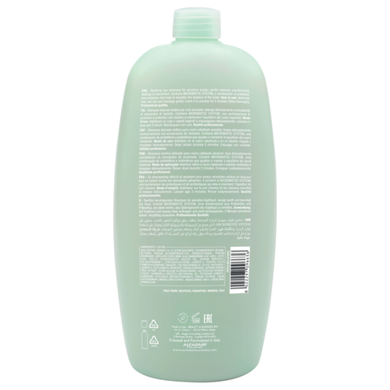ALFAPARF MILANO Semi Di Lino Calming Micellar Low Shampoo 1000ml