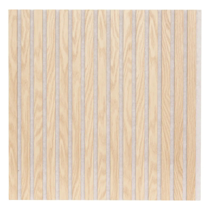 Panneau décoratif mural Colva beige fond gris 60x60cm