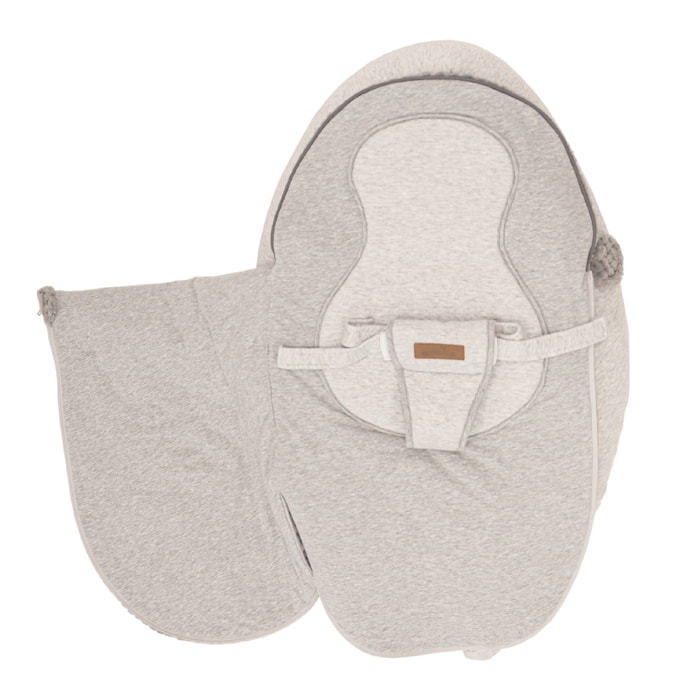 Coussin d'allaitement multifonction Nova - Gris Perle