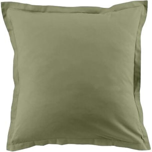 Lot De 2 Taies D'oreiller 100% Coton 57fils Verveine