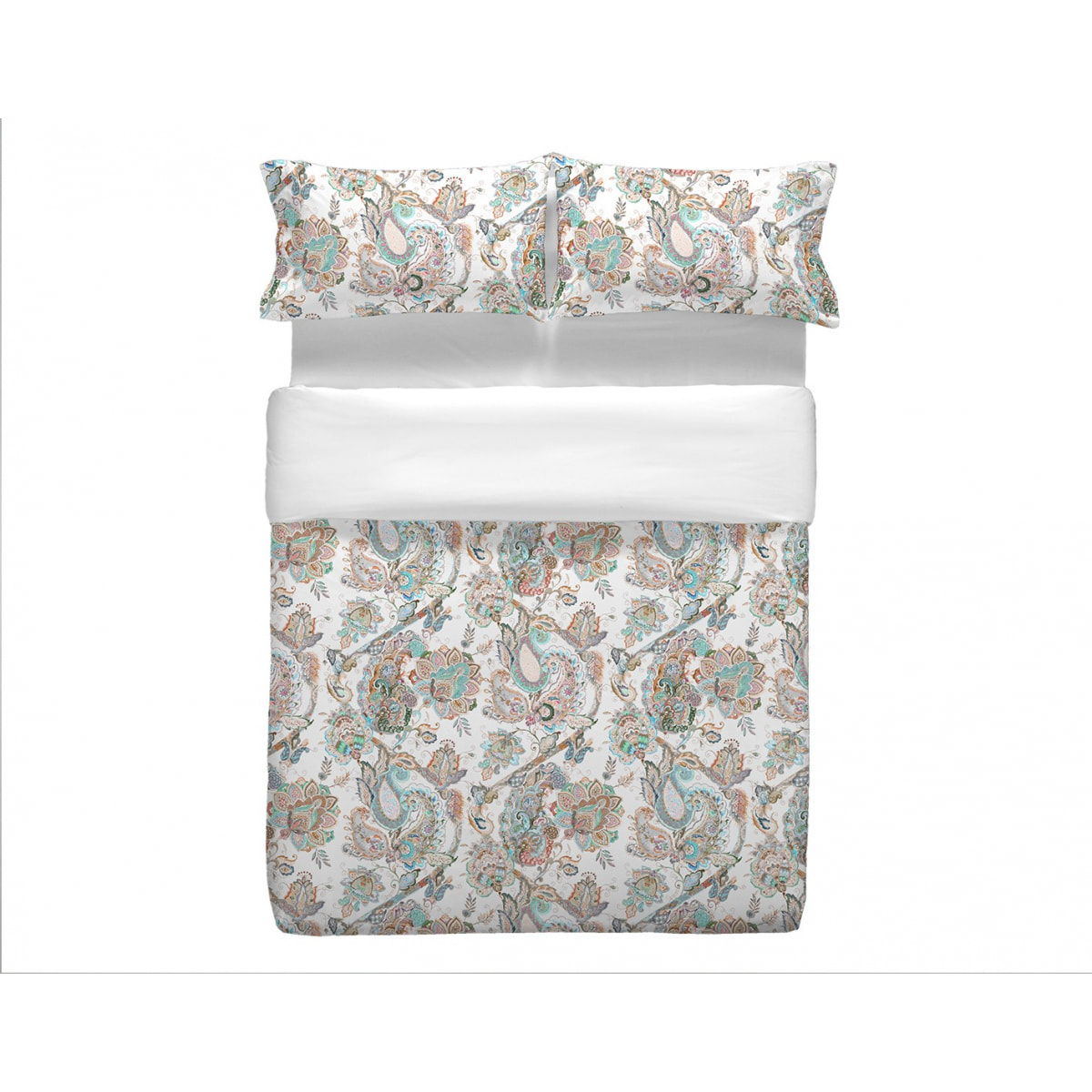 Funda nórdica 100% algodón 200 hilos SAMARAS NACAR