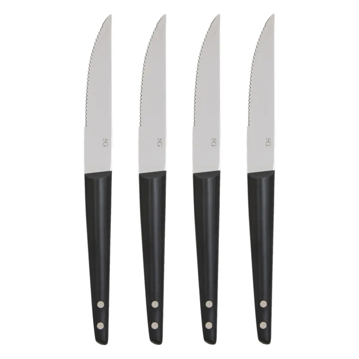 Couteau Elegance Couteau à steak L22,1cm noir