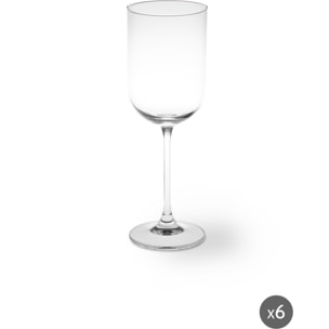Set de 6 verres à vin Excelsa – Nordic, Verre Transparent 32 cl