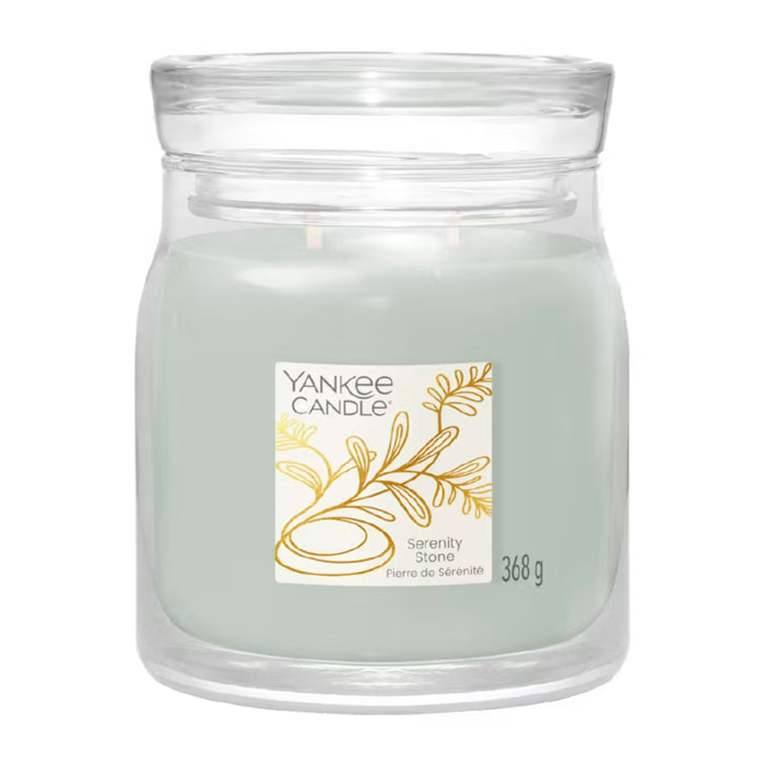 Candela Giara media signature serenity stone YankeeCandle
