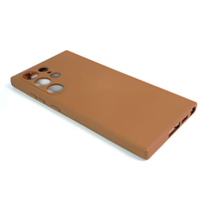 Coque CASYX SAMSUNG GALAXY S23 Ultra Terre Marron