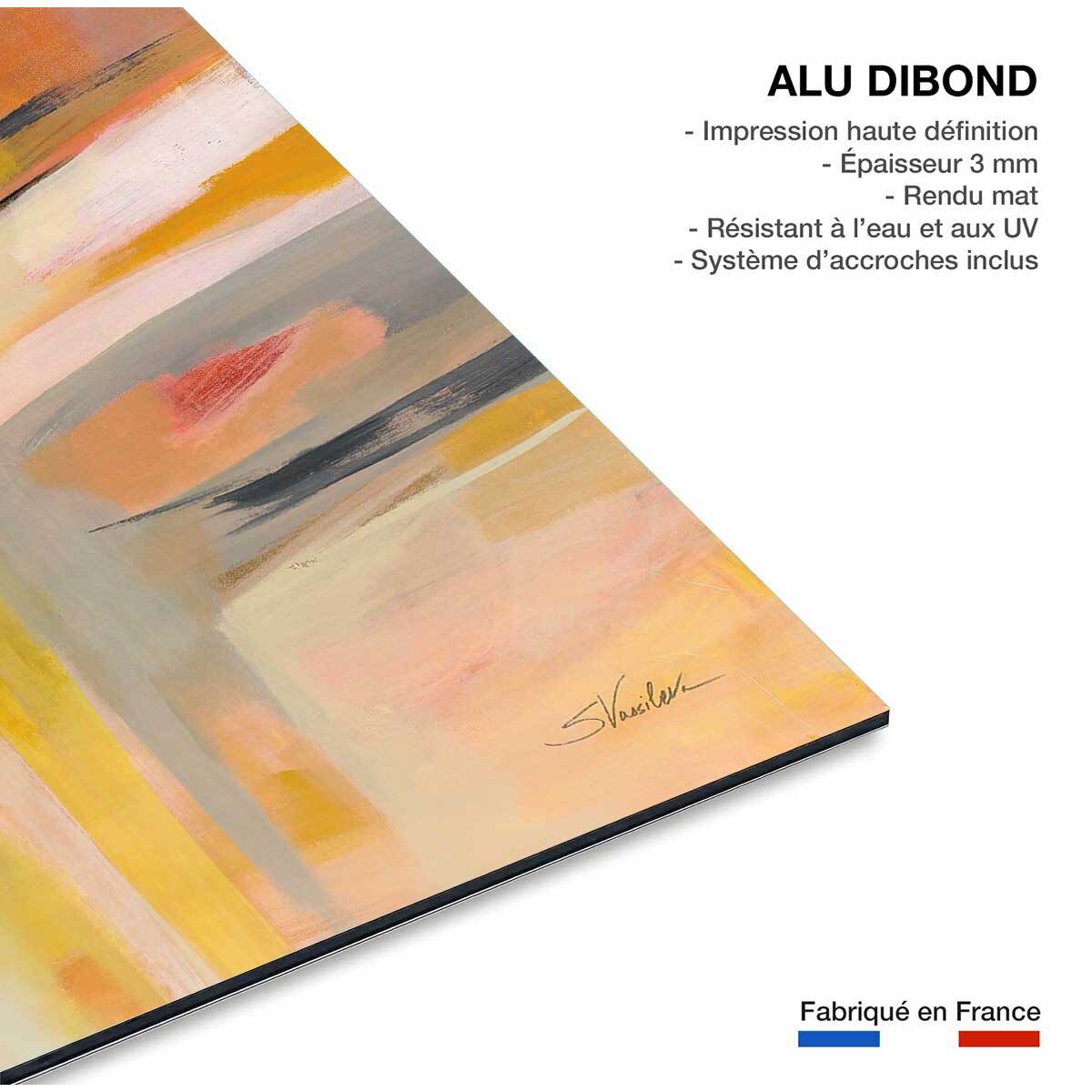 Tableau Soleil joyeux Tableau alu Dibond