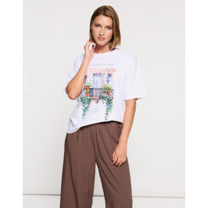 Camiseta Manga Corta Blanco - Fazane