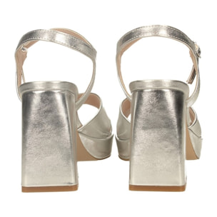 Sandali Donna Tata Italia Argentato