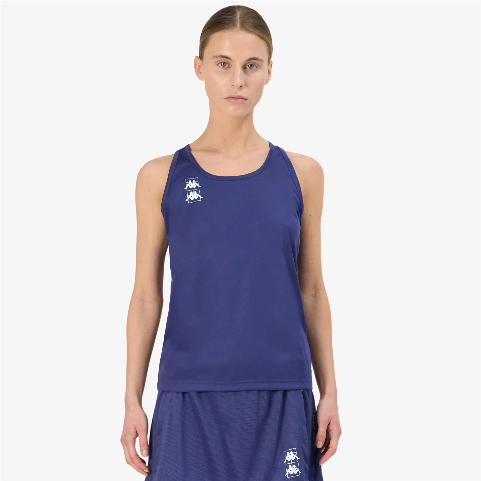 Kappa - Maglie gioco Donna Blu - Kombat Padel Fras