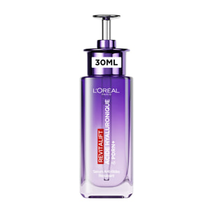 L’Oréal Paris, Sérum Anti-Rides Hyaluron PDRN+ Revitalift, boost d’hydratation rapide pour une peau lisse et éclatante, PDRN Fil