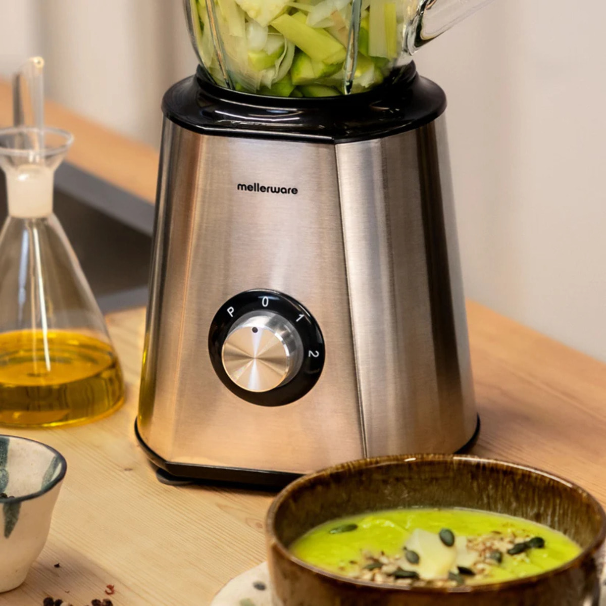 Batidora de vaso Mixi Inox 1500 - Mellerware
