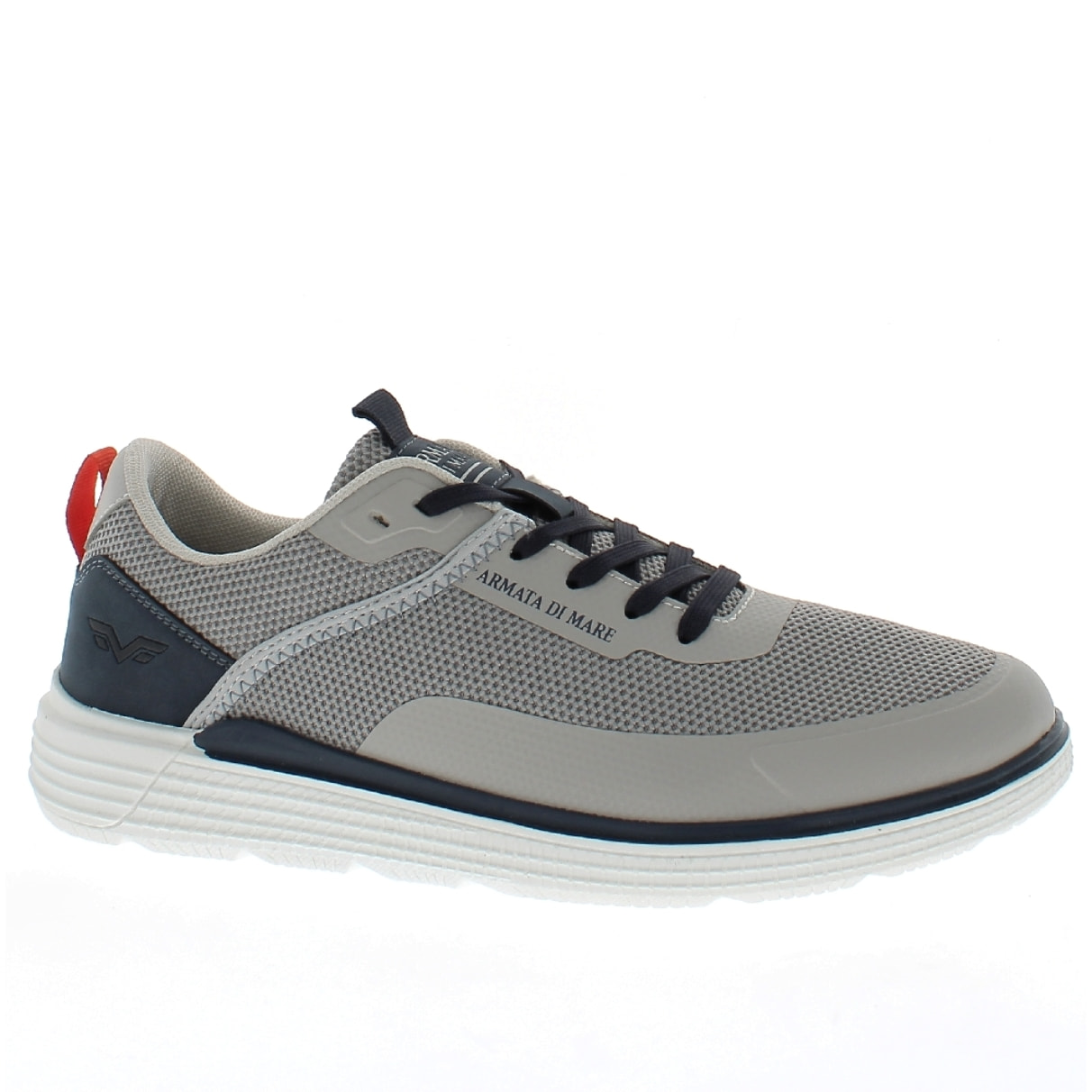 Armata di Mare Scarpe Uomo Sneakers Casual Stringate con Soletta Rimovibile in Memory Foam AMU S25L712 Grey