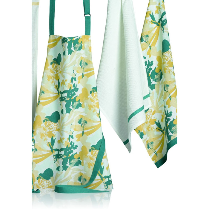 Tablier imprimé Coton Nautical