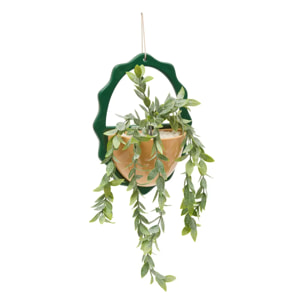 Plante artificelle suspendue Cheri 19,5x9cm