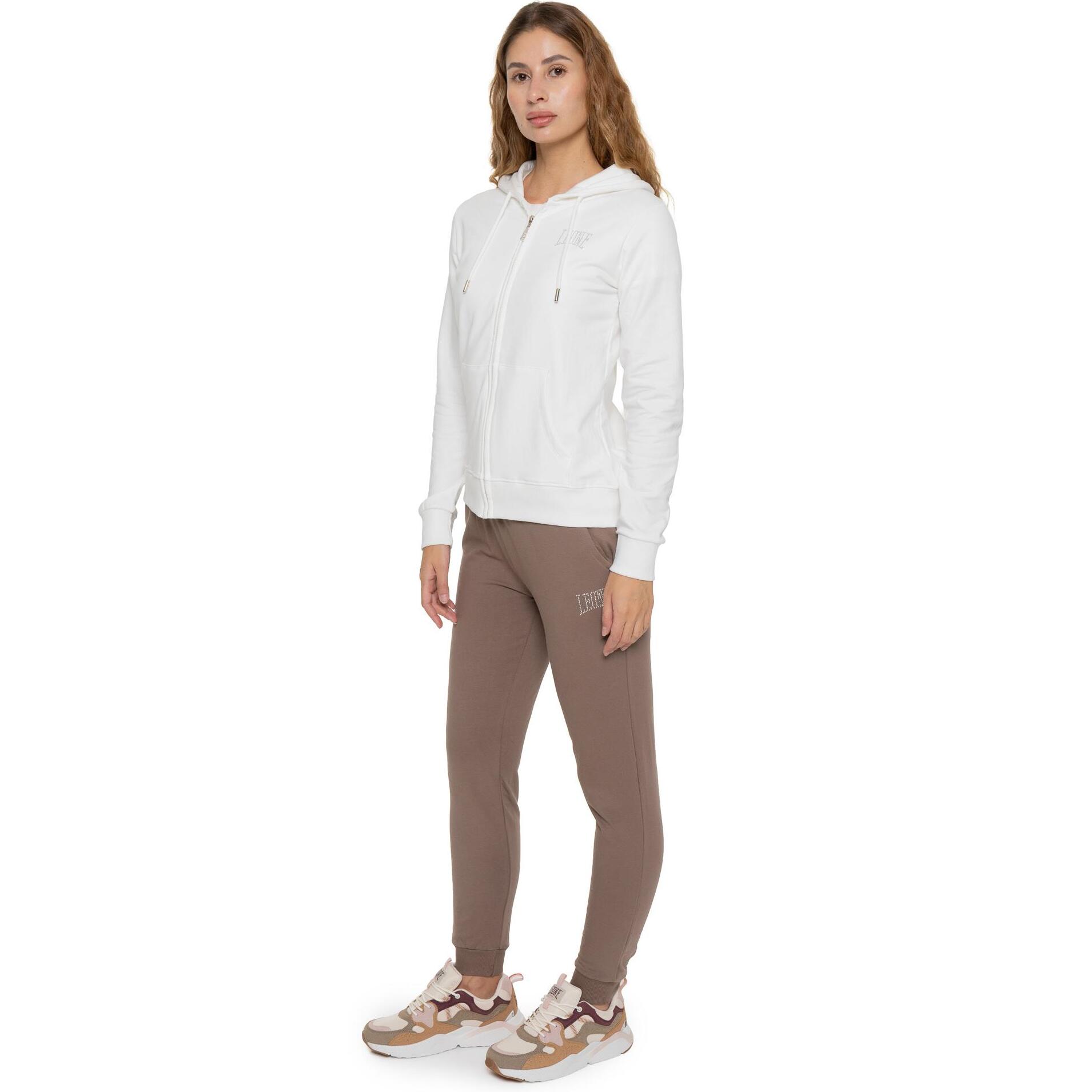 Tuta invernale donna cappuccio e zip, pantalone polsino Leone 1947 All You Need