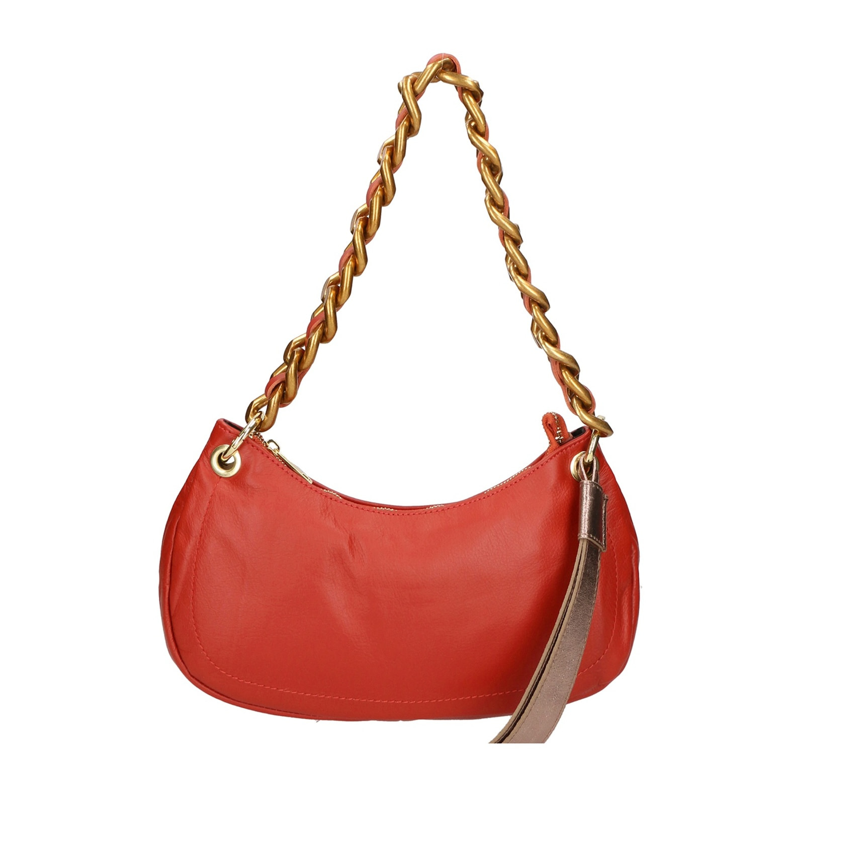 Borsa a spalla da donna - Modello Ferrara - Vera pelle - 32.0 x 14.0 x 8.0 cm