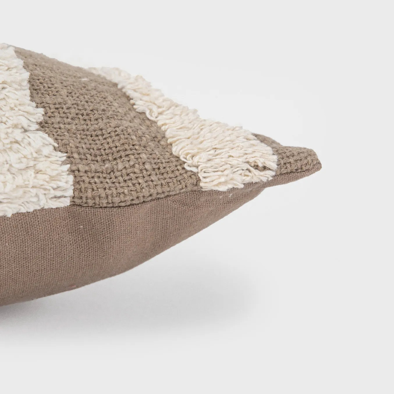 Cojín cuadrante algodón Drus 45x45 - funda + relleno