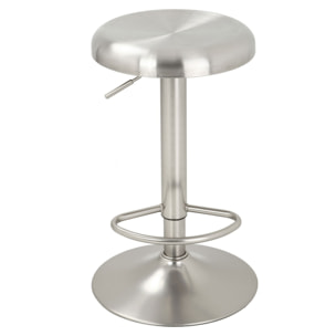 Tabouret de bar Silver 60/82 cm (lot de 2)