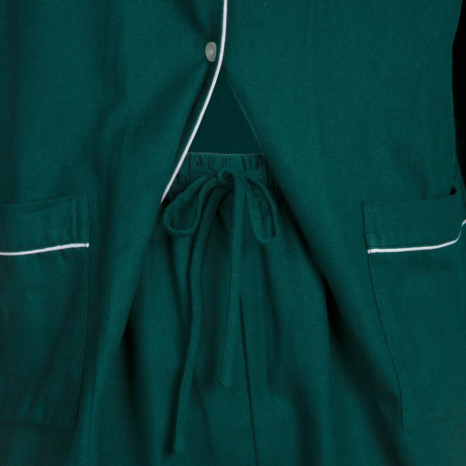 PIGIAMA DONNA in flanella verde