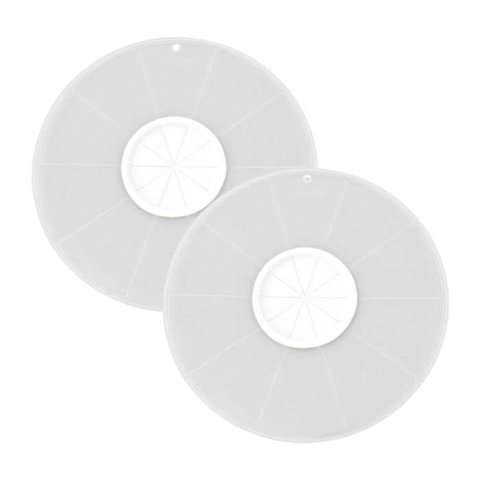 Ensemble de 2 Couvercles anti projections 30 cm Zenker Smart Pastry