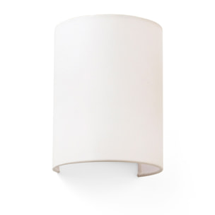 COTTON R Lampe applique beige ronde vertical