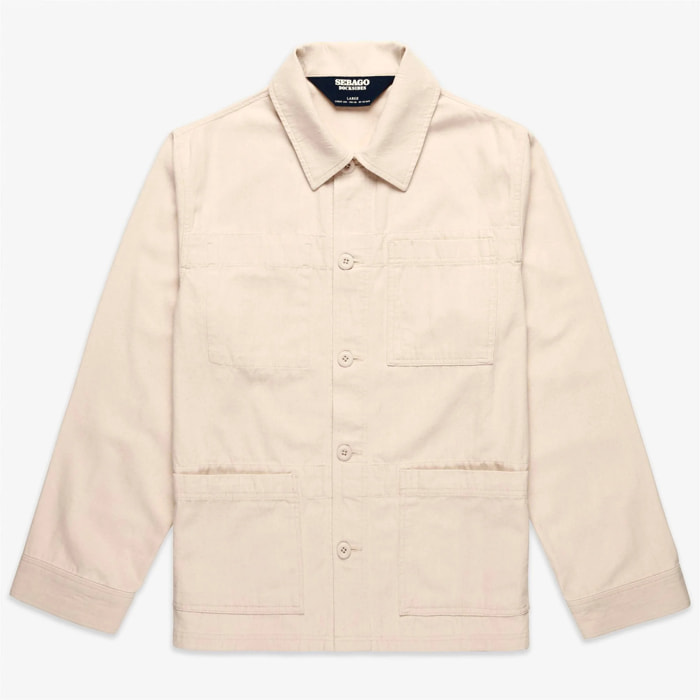 Giubbotti Sebago Uomo Donna Beige DORR CANVAS