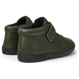 Botines - CAMPER Peu Touring - Verde - Cuero liso