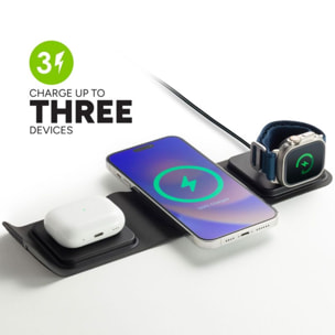 Chargeur induction MOPHIE Chargeur de voyage 3 en 1 sans fil