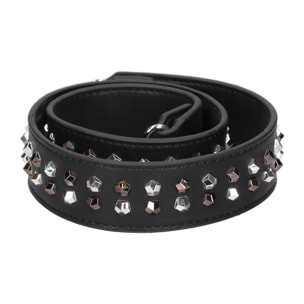 tracolla per borse con borchie 40x4,5x cm