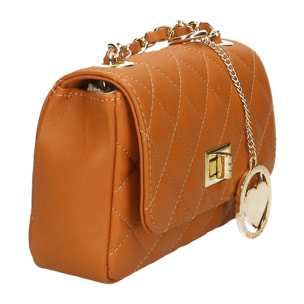 Chicca Borse Borsetta Clutch Cuoio