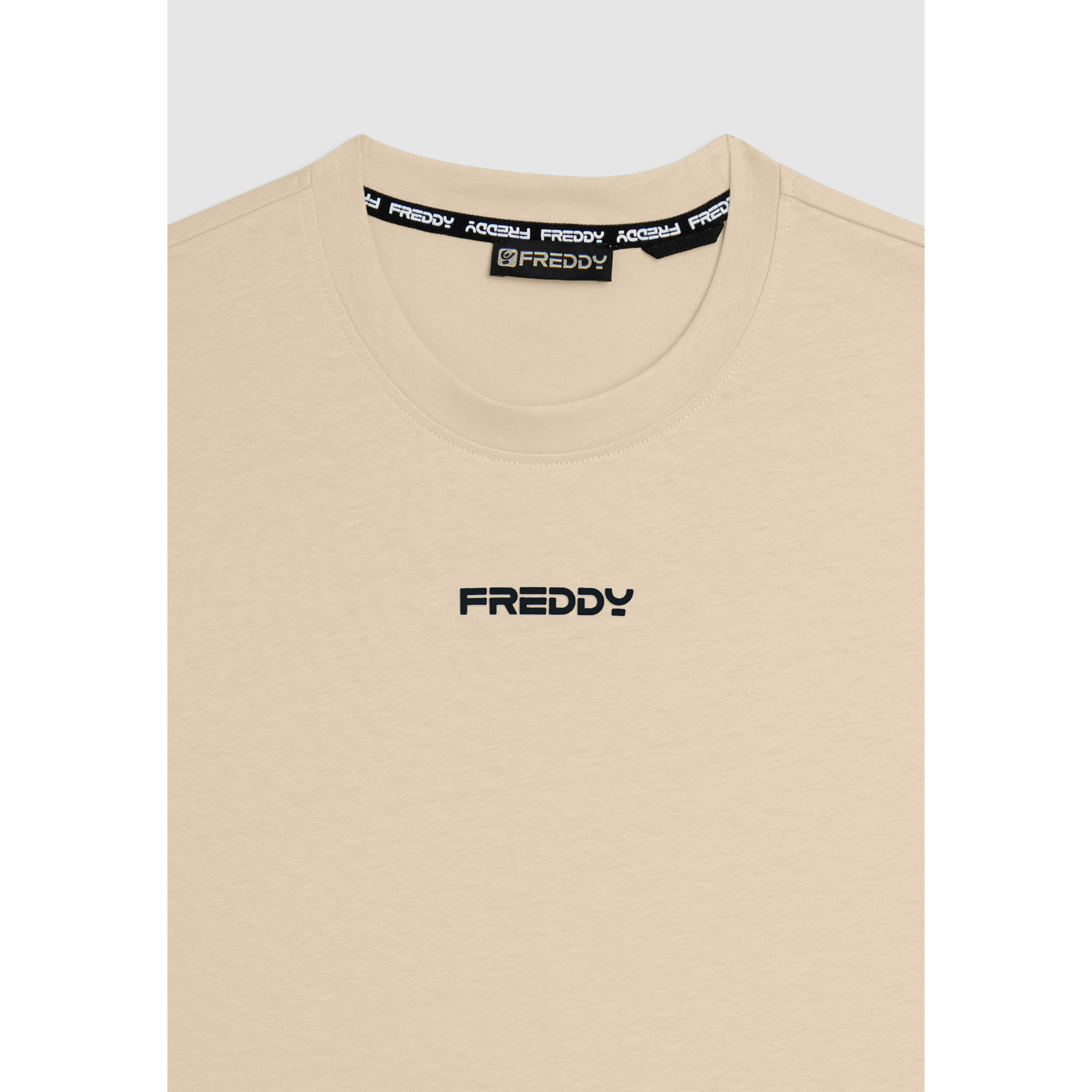 T-shirt in cotone a manica corta con logo FREDDY