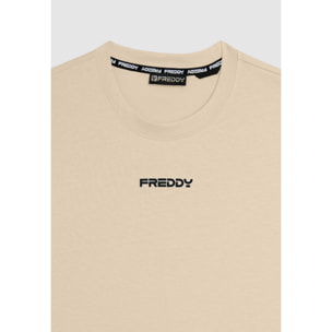T-shirt in cotone a manica corta con logo FREDDY