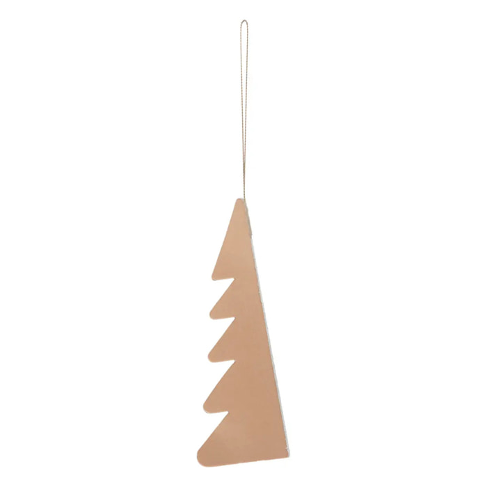 Décoration de sapin sapin beige 15cm