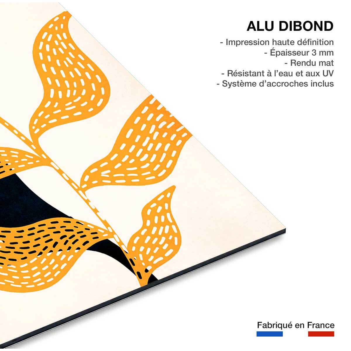 Tableau Le Jardin de Van Gogh Tableau alu Dibond