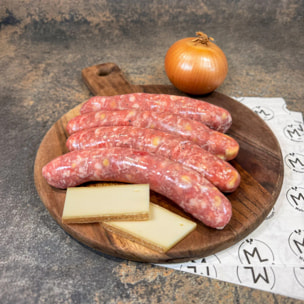 Saucisse Raclette Oignons Confits