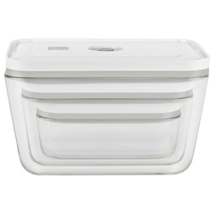 Set de 3 boîtes sous vide - verre - rectangulaire ZWILLING® FRESH & SAVE